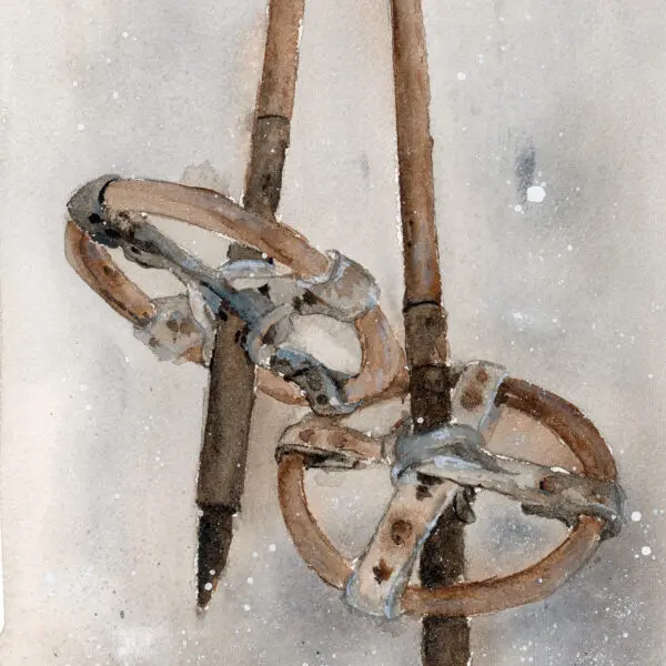 Gamle skistaver