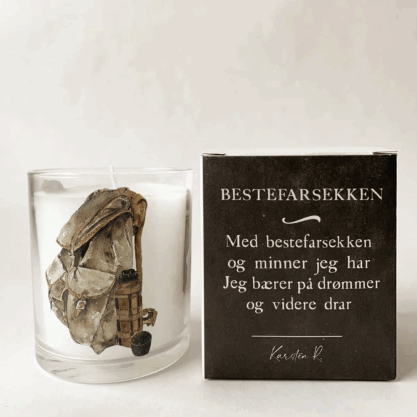 Duftlys "Bestefarsekken"