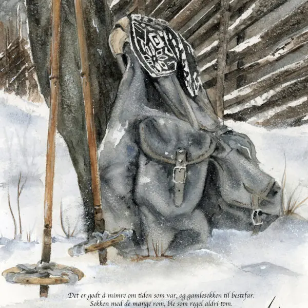 Bestefarsekken med dikt